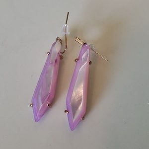 Lilac Kendra Scott earrings